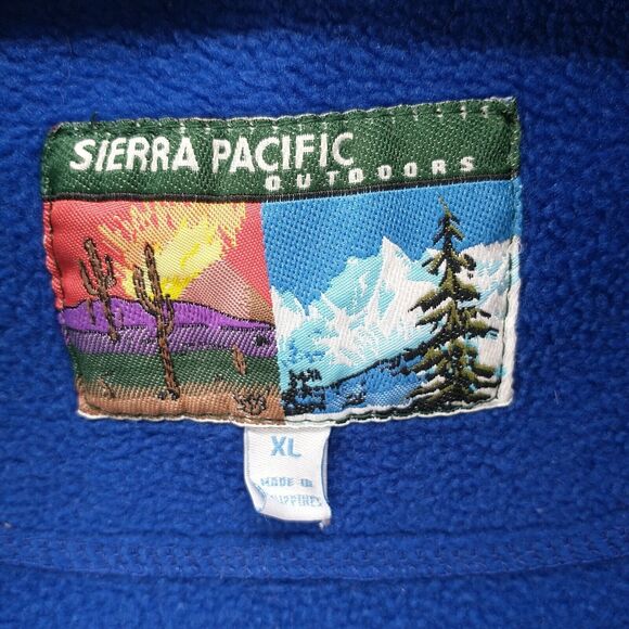 Sierra Pacific Outdoors Mens Bunny Indianapolis Colts Fleece Jacket Blue Size XL - Picture 9 of 13